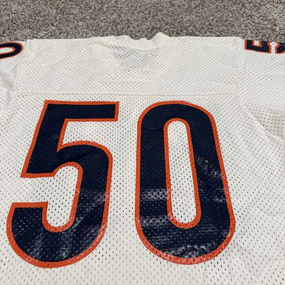 Vintage 80s Chicago Bears NFL Jersey #50 Mike Singletary Size Large Sandknit - Picture 9 of 9